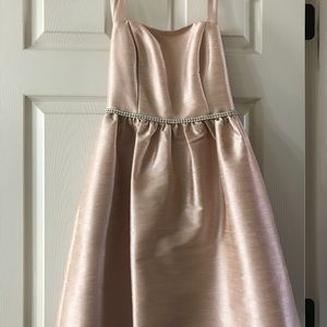 Dessy Girl junior bridesmaid dress